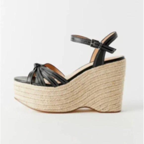 UO Vivian Espadrille Wedge Platform Sandals by Urban Outfitters Size: 10M - Picture 1 of 14